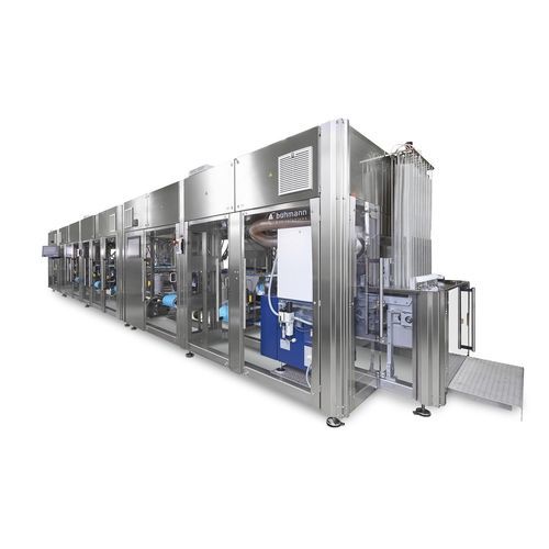 Línea de embalaje para la industria alimentaria - SERVOTEC X900 - Buhmann Systeme GmbH - para mercaderías / para cajas / de llenado