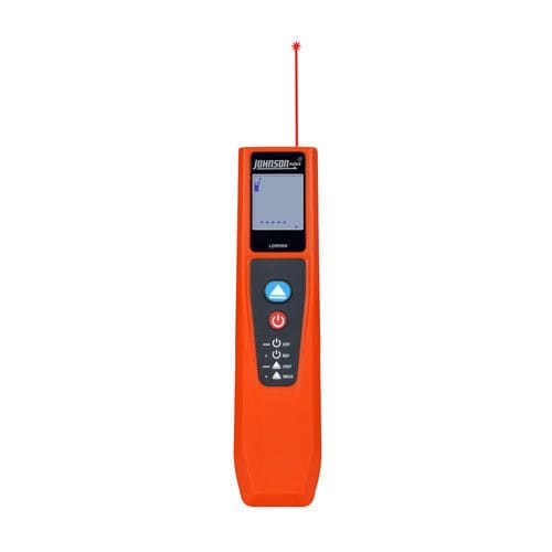 Telémetro láser - LDM100 - Johnson Level - portátil / con pantalla LCD / métrico