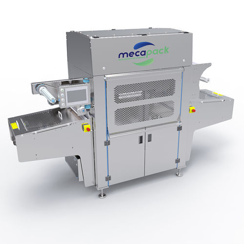 Termoselladora de bandeja automática - O²6000 - Mecapack - para la industria alimentaria