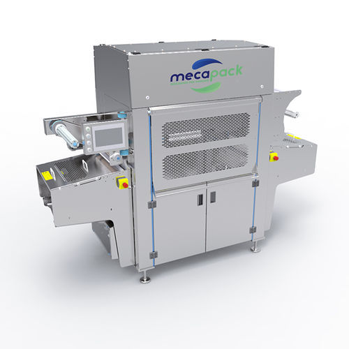 Termoselladora de bandeja automática - O²5000 - Mecapack - para la industria alimentaria / para barquillas
