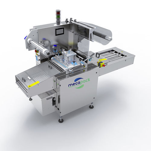 Colocadora de tapadera automática - S2000 - Mecapack - para la industria agroalimentaria