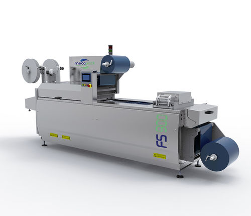 Máquina de termoformado de film plástico - FS900 - Mecapack - para embalajes de productos alimentarios / para embalajes de productos farmacéuticos / para embalajes médicos