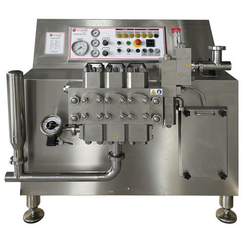 Homogeneizador con accionamiento por pistón radial - FM10 - White Steel GmbH - para líquidos / de productos lácteos / de mayonesa