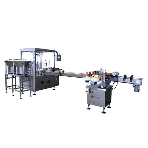 Llenadora taponadora etiquetadora rotativa - PF12 - White Steel GmbH - para la industria farmacéutica / de sirope / de botellas