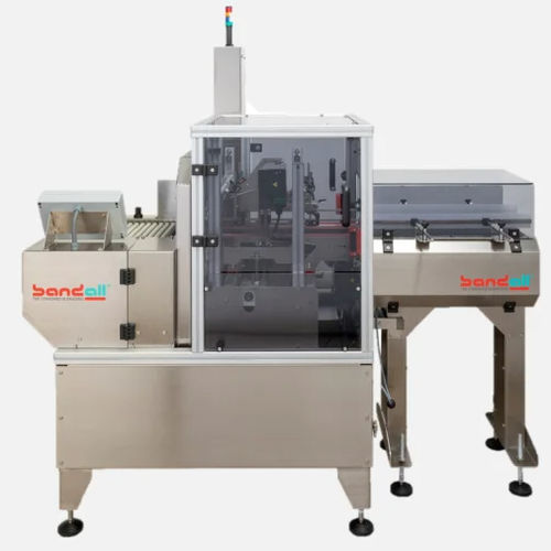 Máquina de colocación de cinta automática - TXL series - Bandall B.V. - con transportador de cinta / para imprenta / para verdura