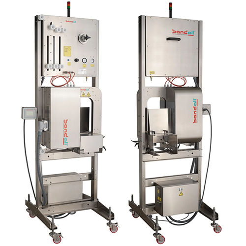 Máquina de colocación de cinta automática - Bandall B.V. - para imprenta / para la industria agroalimentaria / para cajas pequeñas