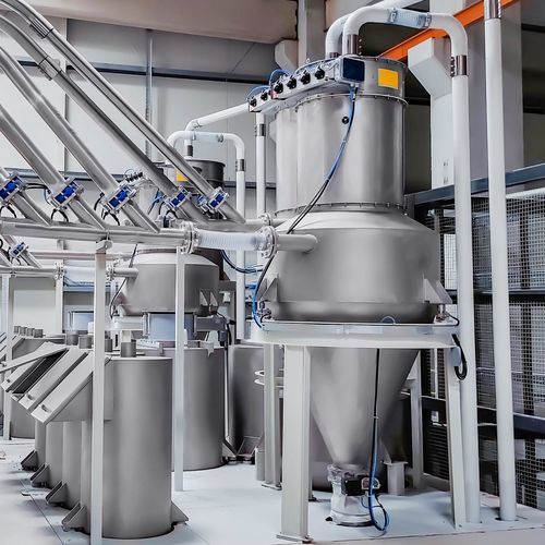 Sistema de transporte neumática - DÜZLEM METAL SANAYI VE TICARET LTD STI - motor neumático / para la industria alimentaria / industrial