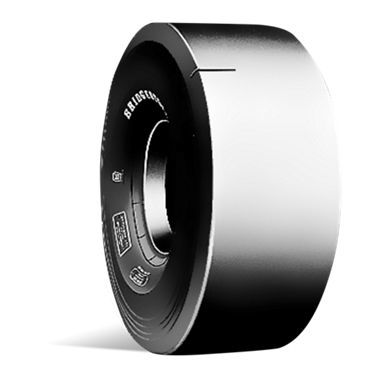 Neumático industrial - STMS - BRIDGESTONE - para tractor de puertos y terminales