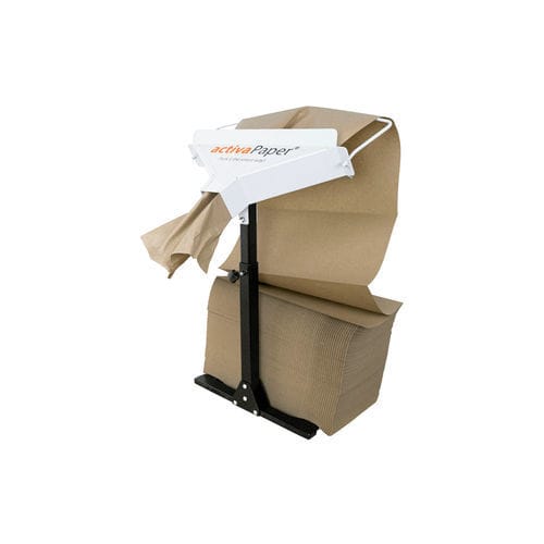 Máquina de relleno papel arrugado - activaPaper® - Activatec International GmbH & Co.KG - biodegradable