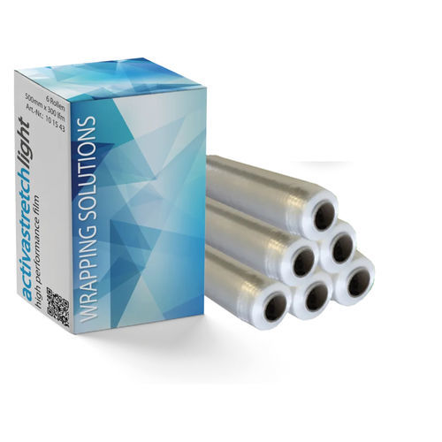 Film estirable - activaStretch® - Activatec International GmbH & Co.KG - de empaque / de en rodillos / transparente