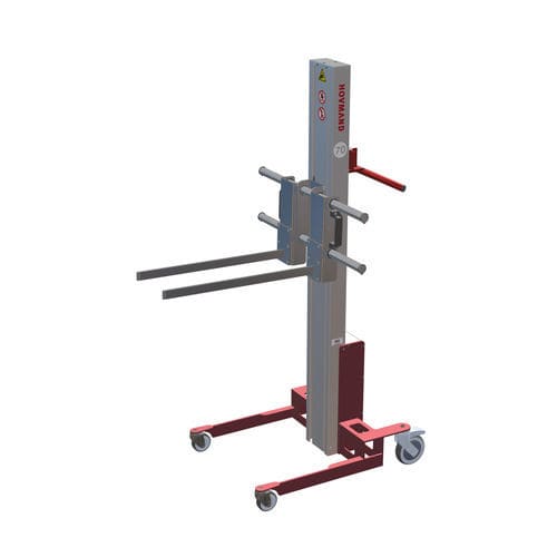 Aparato de levantamiento con horquilla - Impact 70L Flex - HOVMAND - con batería / móvil / para cajas