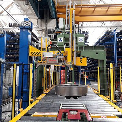 Flejadora automática - ske/fr - ITIPACK S.r.l. - para bobinas / para cintas de flejado de acero / para la industria del embalaje