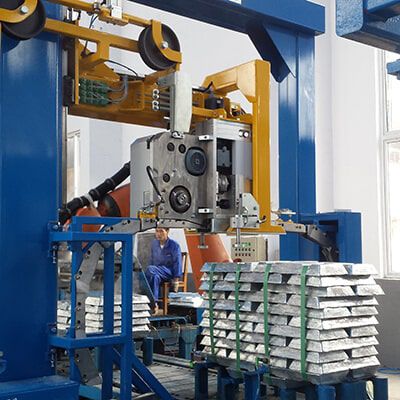 Flejadora automática - ske/fi - ITIPACK S.r.l. - para lingotes / para cintas de flejado de acero / para la industria del embalaje