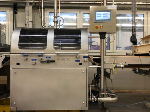 Máquina de recubrimiento de chocolate - ENROULTRA - FECOATEC s.l. - para la industria agroalimentaria / para almendras garrapiñadas / para frutas