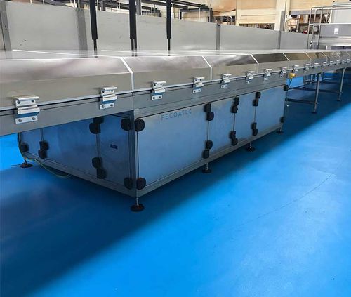 Túnel de refrigeración para chocolate - KALTENPLUS - FECOATEC s.l.