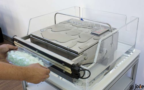 Soldadora por impulsos para films - Fermant 600 compact V2A - joke mechanix GmbH - con pedal / horizontal / de bolsas