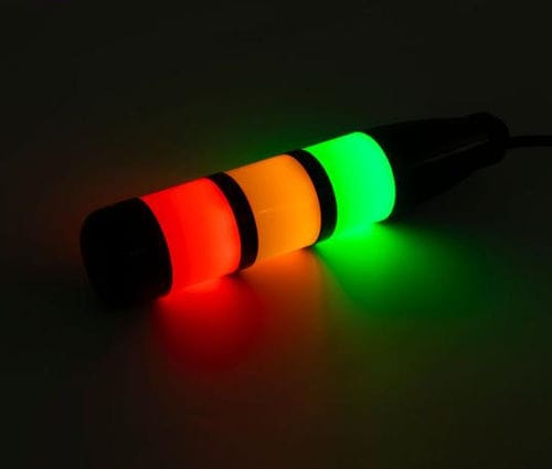 Columna de señalización LED - OLE3-301-BN-RYG - Otennlux Lighting Technology Co.,Ltd - de 3 colores / IP67 / resistente al agua