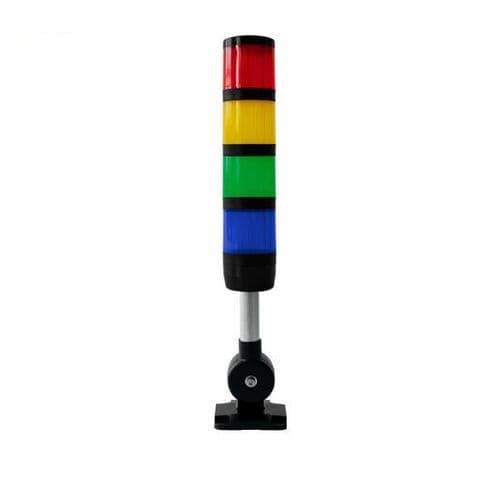 Columna de señalización LED - OL5C1-401-BN-RYG - Otennlux Lighting Technology Co.,Ltd - de 4 colores / IP65 / resistente al agua