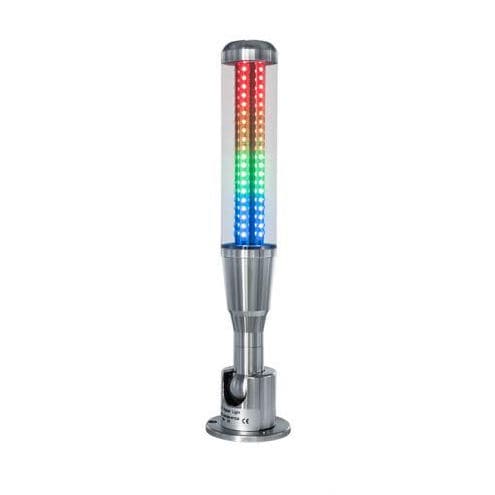 Columna de señalización LED - OMC1-401-QN-RYG - Otennlux Lighting Technology Co.,Ltd - de 5 colores / con zumbador