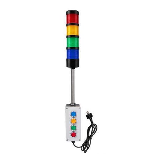 Columna de señalización LED - MSL1-401 - Otennlux Lighting Technology Co.,Ltd - de 4 colores / con zumbador