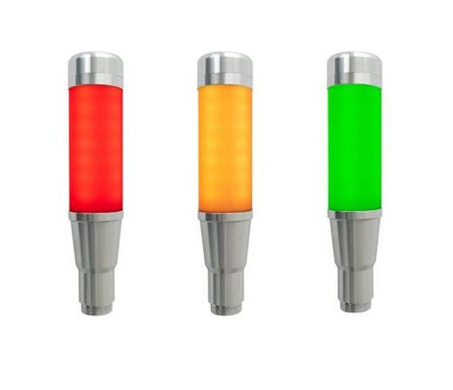 Columna de señalización LED - OCS2-101-BN-RGY - Otennlux Lighting Technology Co.,Ltd - de 3 colores / IP65 / con zumbador