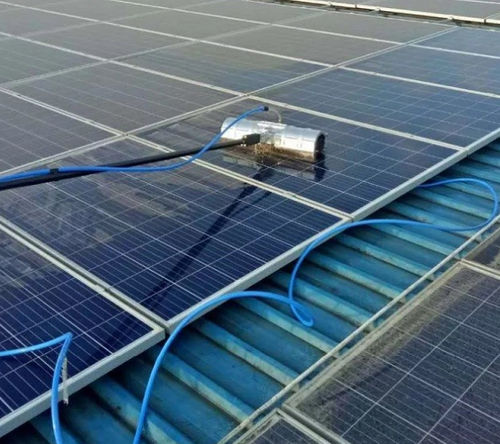 Cepillo de limpieza - C series - SolarCleano SARL - cilíndrico / de nailon / para panel solar