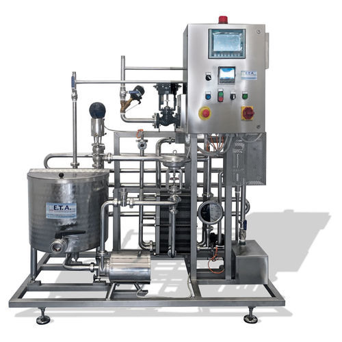 Pasteurizador-enfriador para helados - E.T.A. S.r.l. - para intercambiador de calor / controlado por PLC / digital