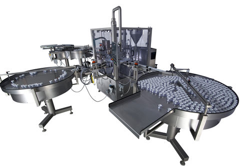 Llenadora automática - AL31 Ti - Gustav Obermeyer GmbH u Co KG - para frascos / de mesa giratoria / servoaccionada
