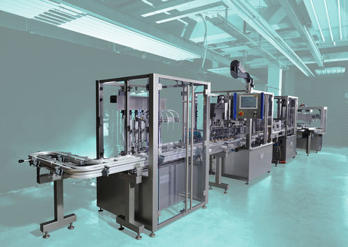 Llenadora automática - Flex-O-Line® - Gustav Obermeyer GmbH u Co KG - de botellas / para productos cosméticos / para la industria cosmética