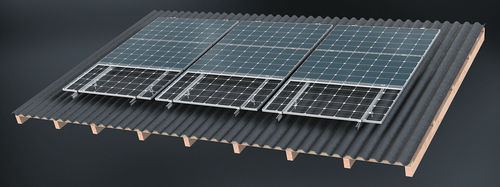 Sistema de fijación solar para tejado inclinado - XW series - AEROCOMPACT Europe GmbH