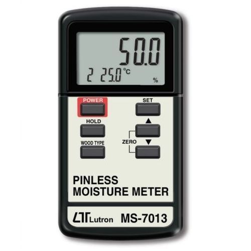 Humidímetro para madera - MS-7013 - Lutron - por medida de conductividad / portátil de mano