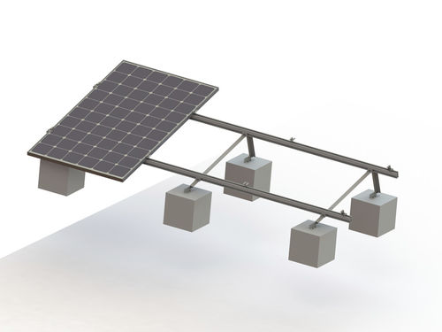 Sistema de fijación solar en suelo - ANTAI