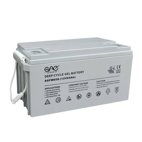 Batería ácido-plomo tipo gel - Foshan Top One Power Technology Co., Ltd. - bloque / 12 V / solar