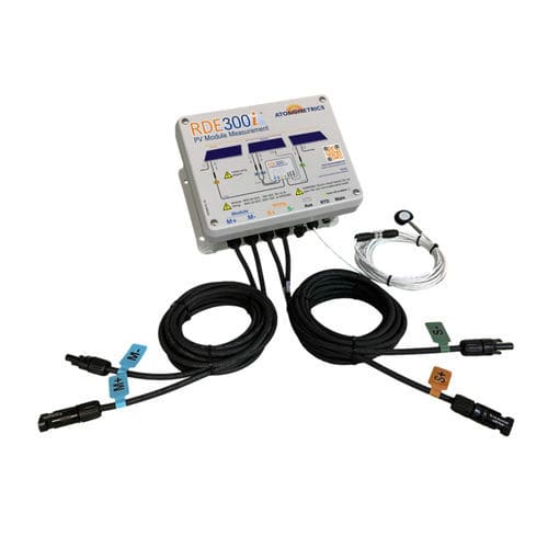 Módulo de vigilancia solar - RDE300i™ - Atonometrics - de temperatura / de corriente / de potencia