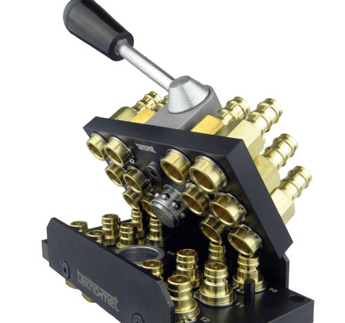 Multiracor hidráulico - T090M - TEKNO-MET BAĞLANTI ELEMANLARI SAN. ve TİC. LTD. ŞTİ - 6-racores / 12-racores / 10-racores