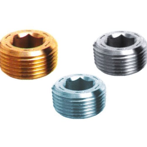 Tapón redondo - TKTR series - TEKNO-MET BAĞLANTI ELEMANLARI SAN. ve TİC. LTD. ŞTİ - cónico / roscado / de acero inoxidable