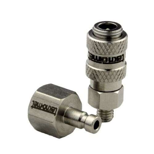 Racor neumático - T020 series - TEKNO-MET BAĞLANTI ELEMANLARI SAN. ve TİC. LTD. ŞTİ - rápido / de acero inoxidable / de latón niquelado