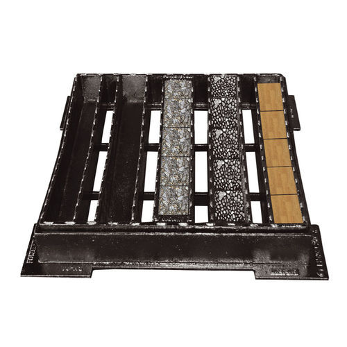 Rejilla de metal - GRC - RIEMPIMENTO C250 - Fonderie Belli SPA - para tapas de alcantarilla / con muescas