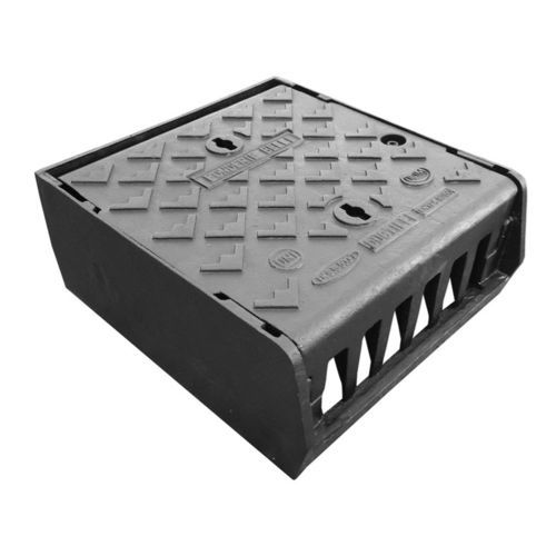 Rejilla de metal - KERB D400/C250 - Fonderie Belli SPA - para de bordes / de agua
