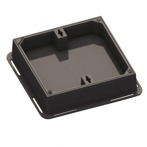 Tapa de registro de fundición dúctil - CRB/CRC - B125-C250 - Fonderie Belli SPA - cuadrada / rectangular