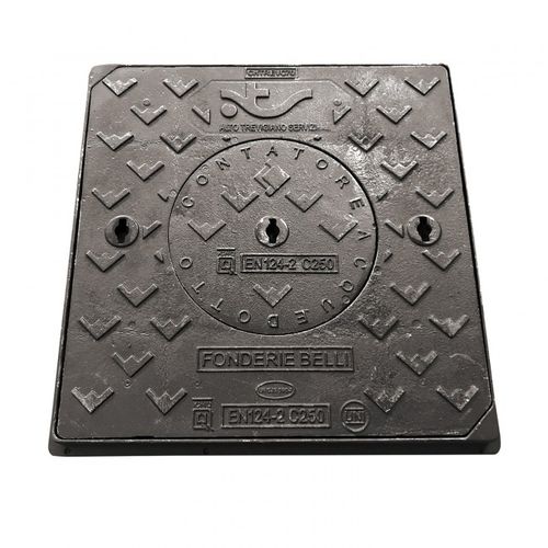 Paso de hombre rectangular - INSPECTION C250 90 - Fonderie Belli SPA