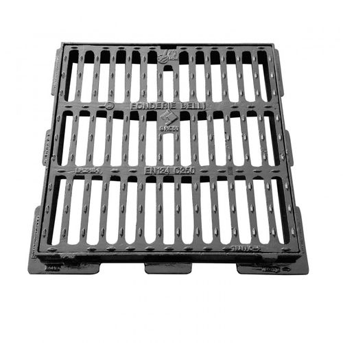 Rejilla de metal - GHC - PIANA ELASTICA /CLASSE C250 - Fonderie Belli SPA - de agua / para el sector de la construcción / para construcciones