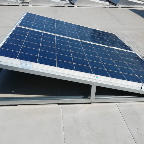 Sistema de fijación solar para cubierta plana - stand-alone - Avasco Solar NV