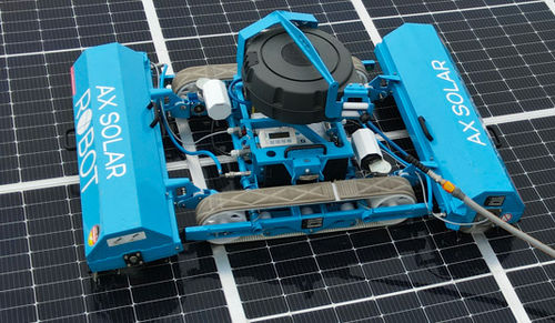 Robot de limpieza para panel solar - Rider M® - AX Solar Robot - para limpieza en seco / de tejado