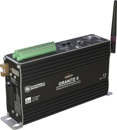Sistema de adquisición de datos para evaluaciones medioambientales - GRANITE 6 - Campbell Scientific Ltd. - modular / de alta resolución / inteligente