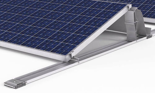 Sistema de fijación solar para cubierta plana - FS series - Renusol Europe GmbH - para instalación vertical / de aluminio / autoportante