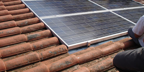 Sistema de fijación solar integrado en edificio - ISSE  - Renusol Europe GmbH - para instalación vertical / de aluminio / autoportante