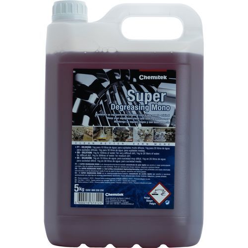 Desincrustante de cal biodegradable para panel solar - SUPER DEGREASING MONO - ChemiTek