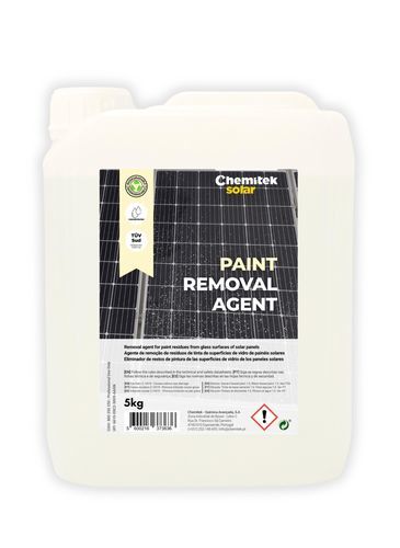 Solvente de limpieza - REMOVAL AGENT - ChemiTek - de disolución / a base vegetal / para pintura
