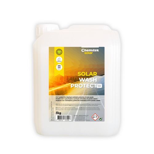 Producto de limpieza para panel solar - SOLAR WASH PROTECT - ChemiTek - biodegradable